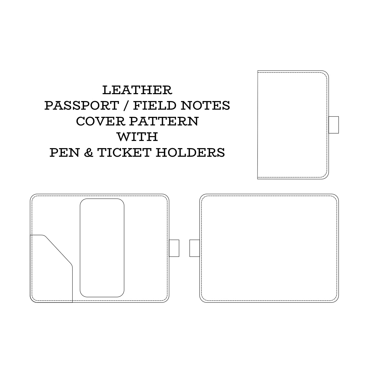 Leather Pattern Leather Keys Wallet Pattern Key Holders Leather Craft  Pattern Leather Templates